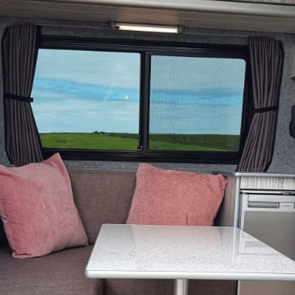 For Peugeot Boxer Blackout Camper Curtains Black/Grey - Create Your Own Bundle | Van-X