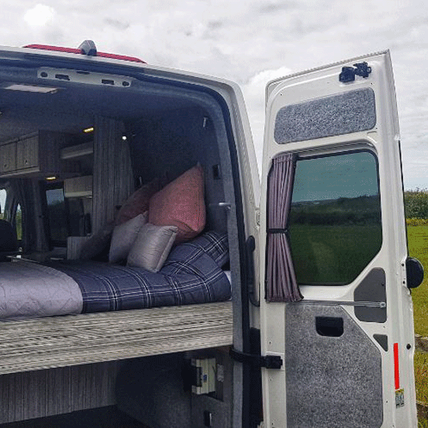 For Peugeot Boxer Blackout Camper Curtains Black/Grey - Create Your Own Bundle | Van-X