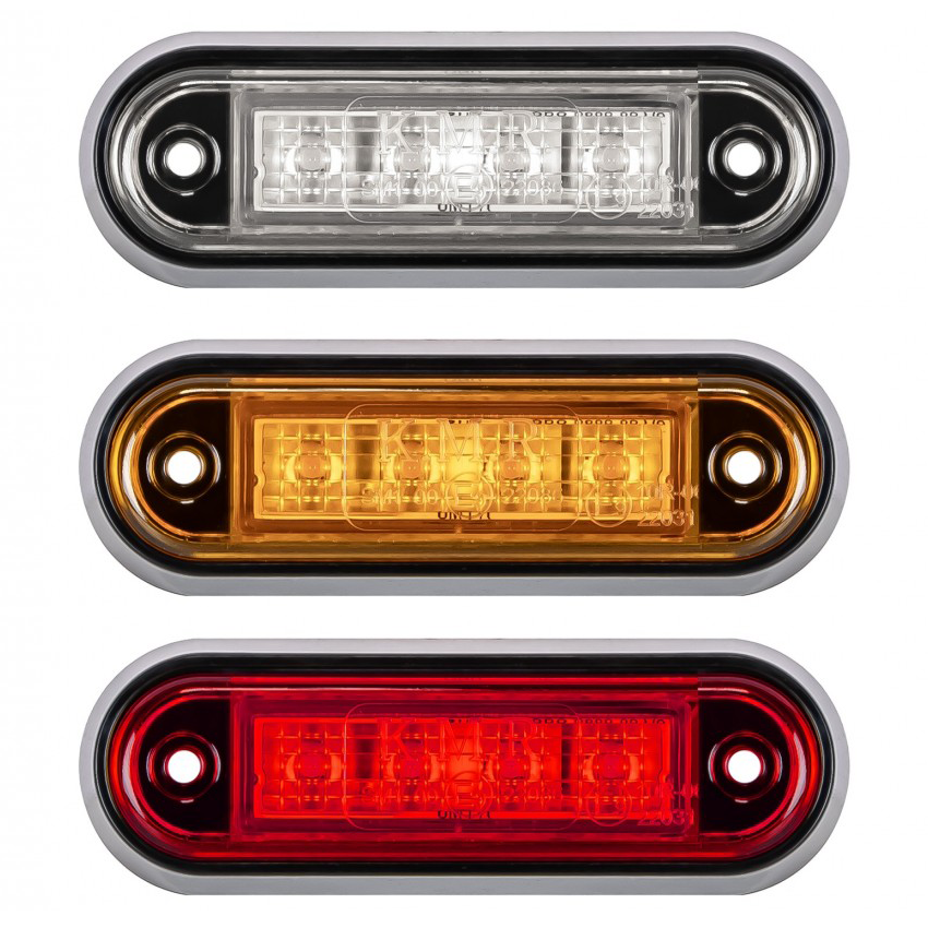 Truck LED 12/24V Compact Low Profile Vehicle Marker Lamp