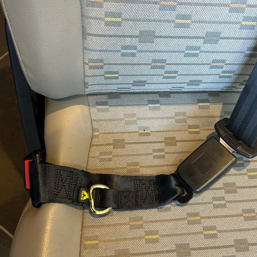 For VW Crafter Captain Seat Belt Extension – Passenger Single & Double Seats | Van-X