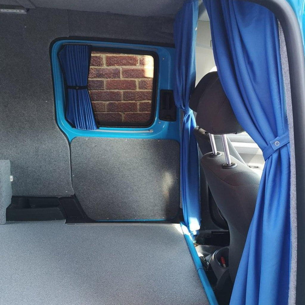 For Citroën Dispatch Blackout Camper Curtains Black/Blue - Create Your Own Bundle | Van-X