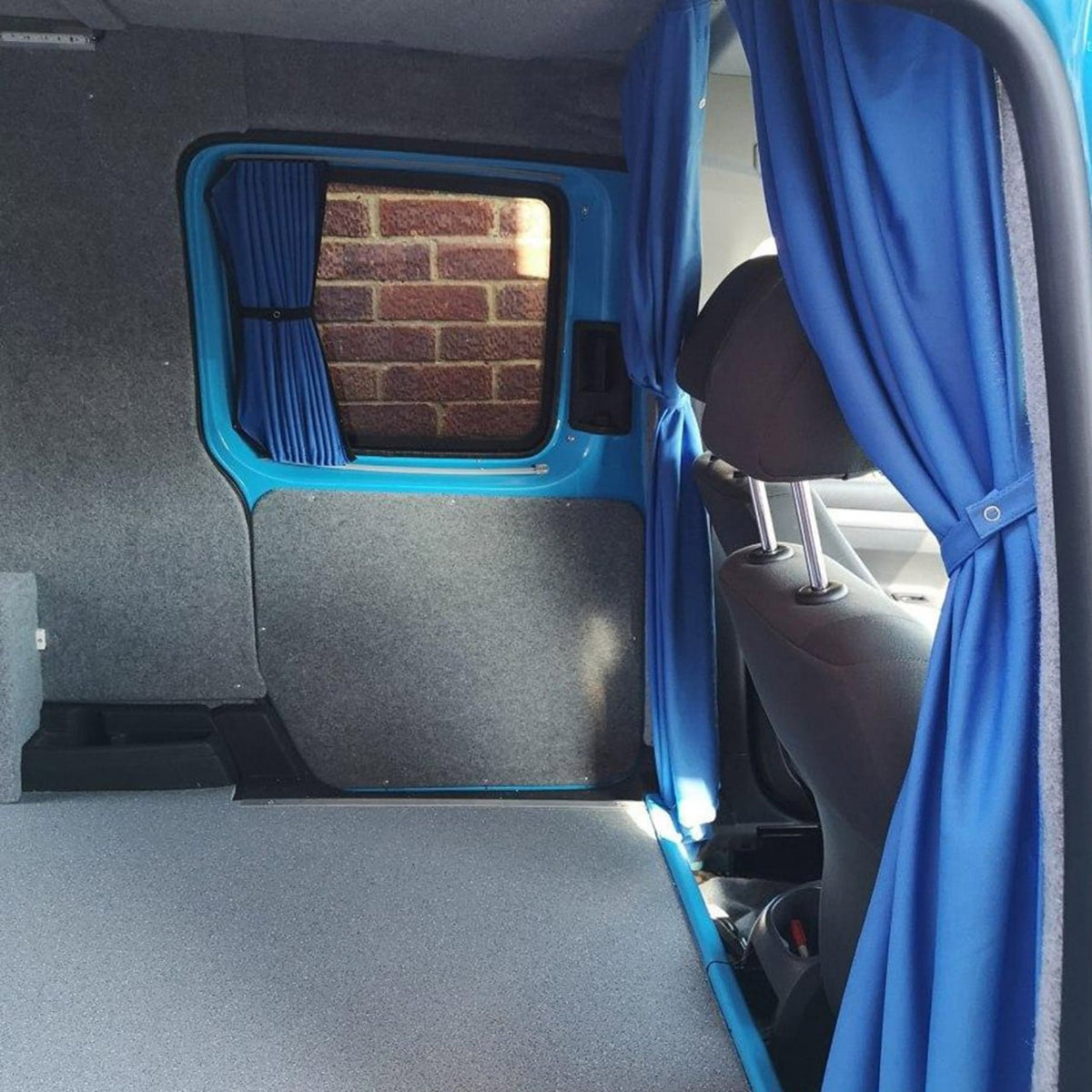 For Citroën Dispatch Blackout Camper Curtains Black/Blue - Create Your Own Bundle | Van-X