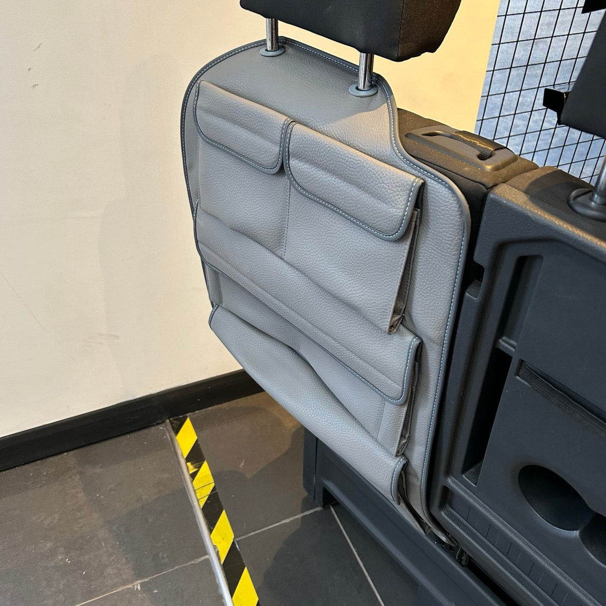 For VW Crafter New Shape Seat Organiser Bundle – Dark Grey Durable Storage Solution | Van-X