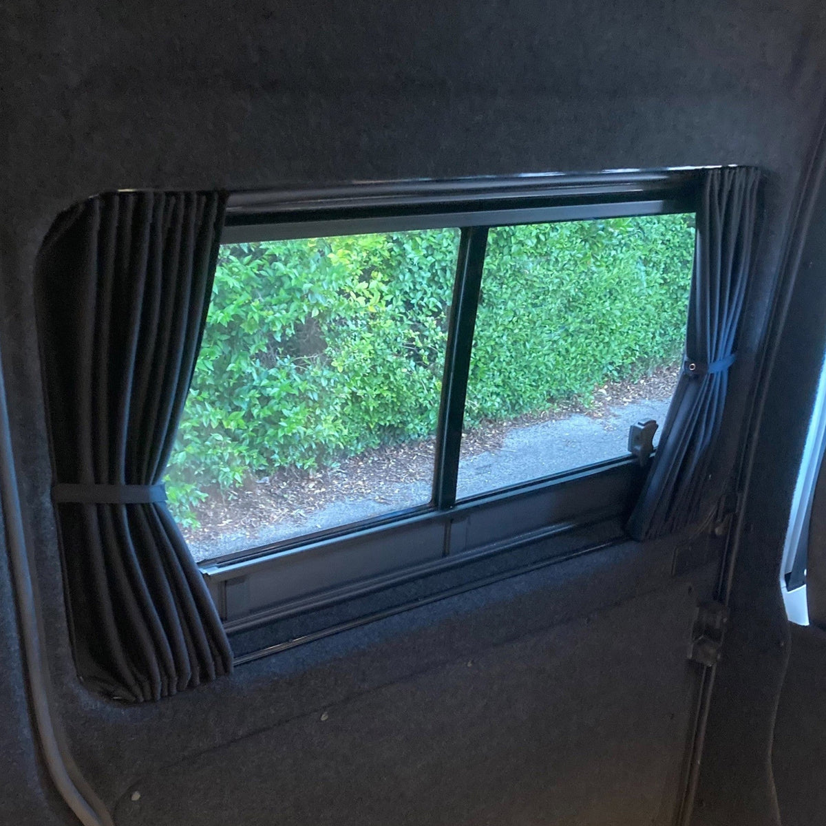 For Vauxhall Movano Blackout Camper Curtains Black/Black - Create Your Own Bundle | Van-X