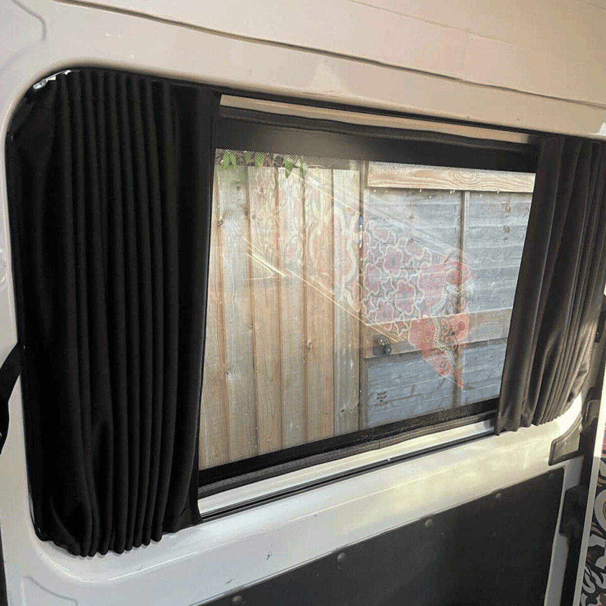 For Citroën Relay Blackout Camper Curtains Black/Black - Create Your Own Bundle | Van-X