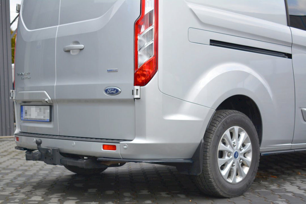 Maxton Design - Aftermarket  REAR SIDE SPLITTERS FORD TRANSIT CUSTOM MK 1 FACELIFT (2018-UP)