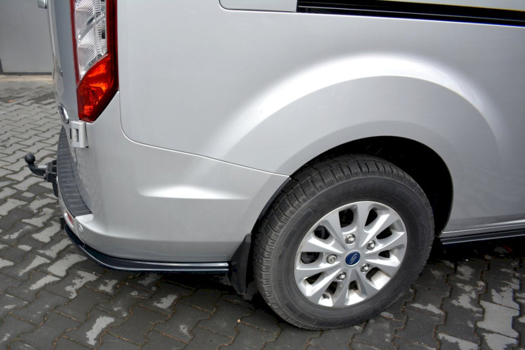 Maxton Design - Aftermarket  REAR SIDE SPLITTERS FORD TRANSIT CUSTOM MK 1 FACELIFT (2018-UP)