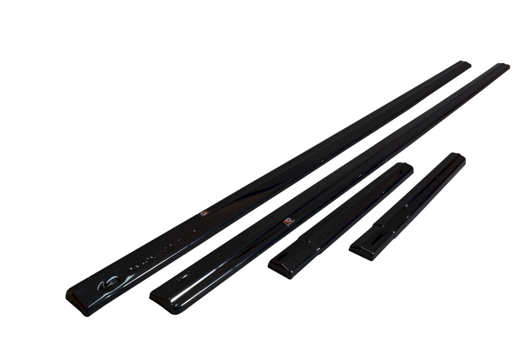 Maxton Design - Aftermarket  SIDE SKIRTS SPLITTERS FORD TRANSIT CUSTOM MK 1 FACELIFT (2018-2023)