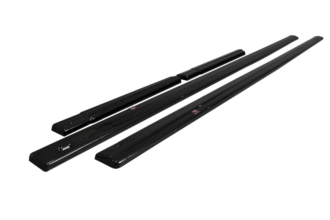 Maxton Design - Aftermarket  SIDE SKIRTS SPLITTERS FORD TRANSIT CUSTOM MK 1 FACELIFT (2018-2023)