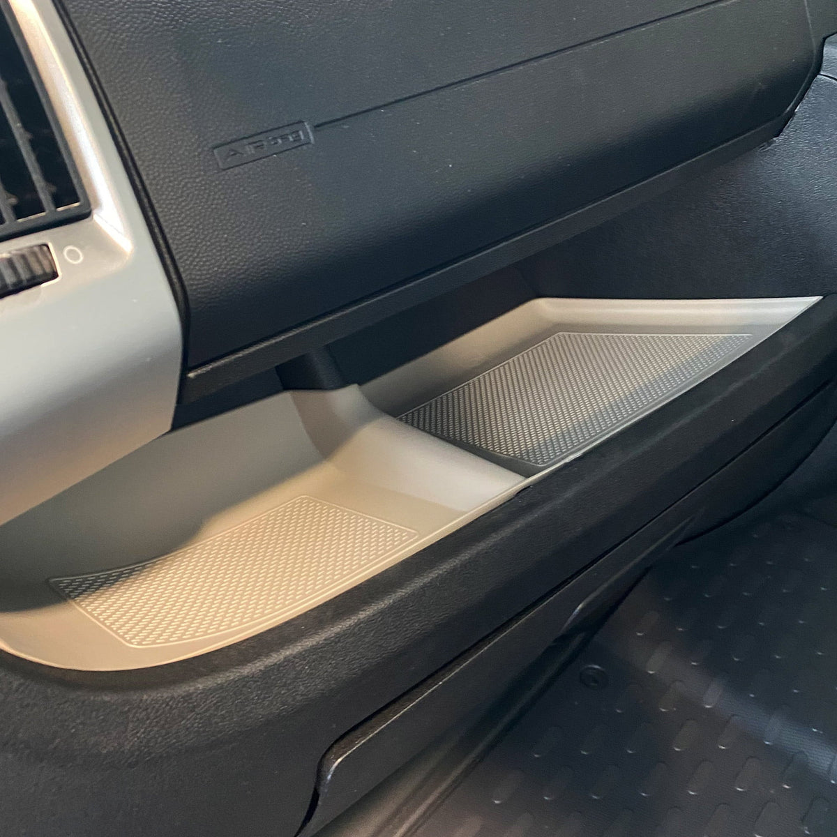 For Vauxhall Movano Lower Dash Rubber Inserts Light Grey | Auto-Trail Motorhome & Camper | Van-X
