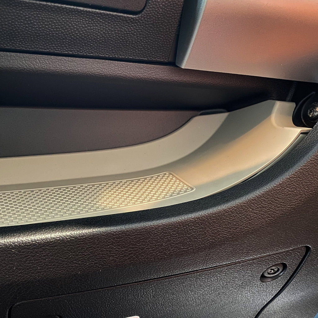For Vauxhall Movano Lower Dash Rubber Inserts Light Grey | Auto-Trail Motorhome & Camper | Van-X
