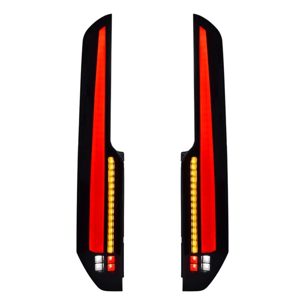 Ford Transit Custom Sequential Indicator LED Rear Lights Smoked (Facelift)