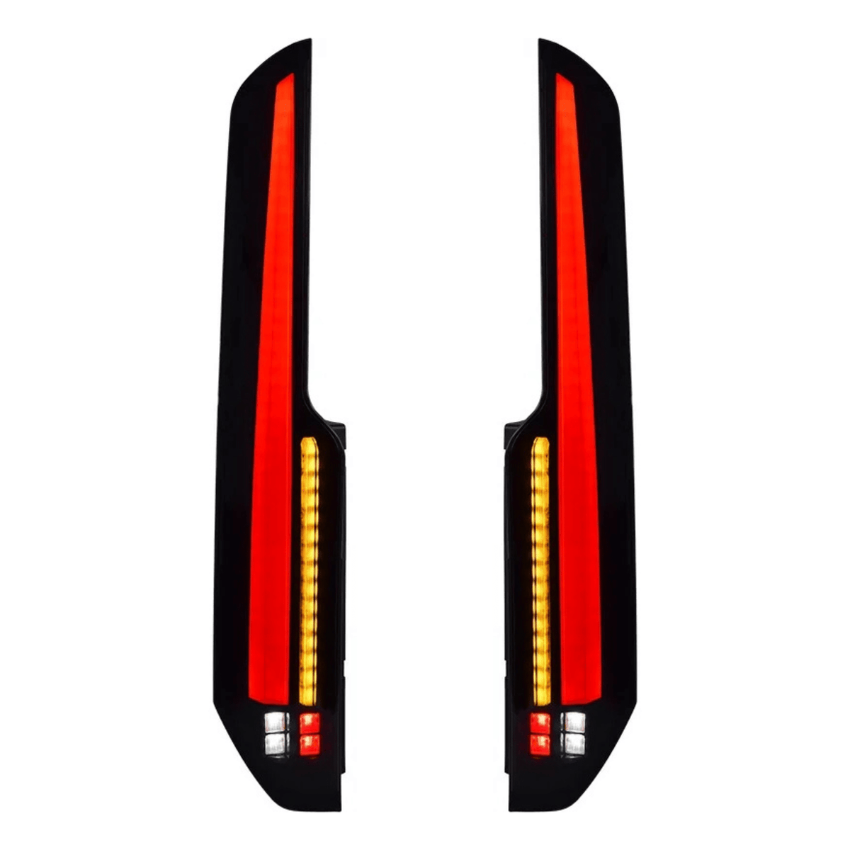 Ford Transit Custom Sequential Indicator LED Rear Lights Smoked (Facelift)