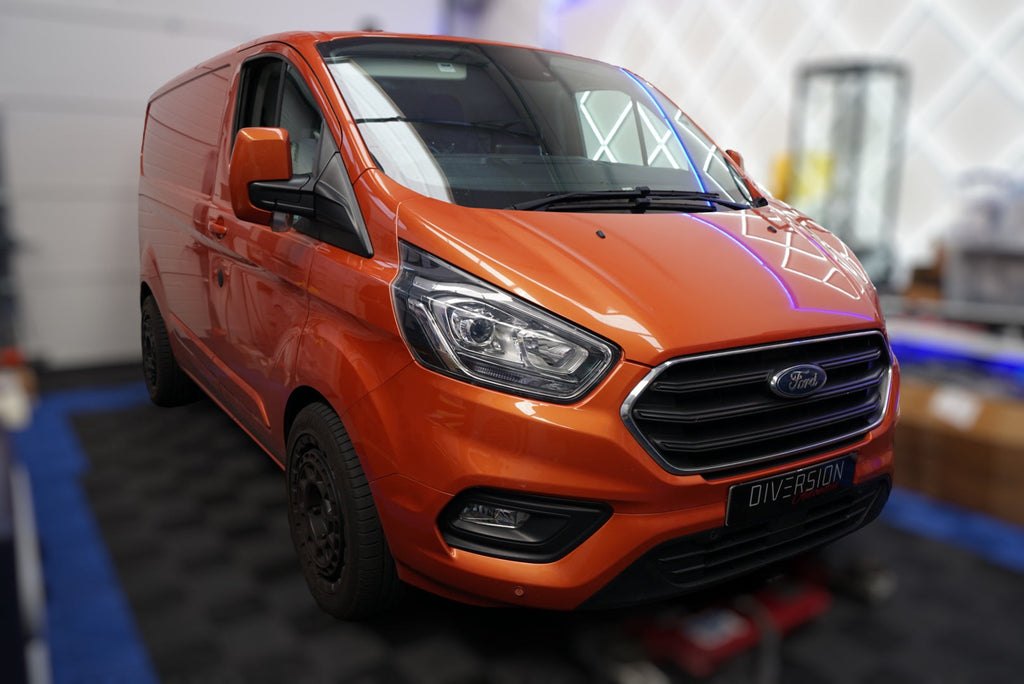 Ford Transit MSRT Leather / Carbon Fibre Custom Steering Wheel (2018 - Present)