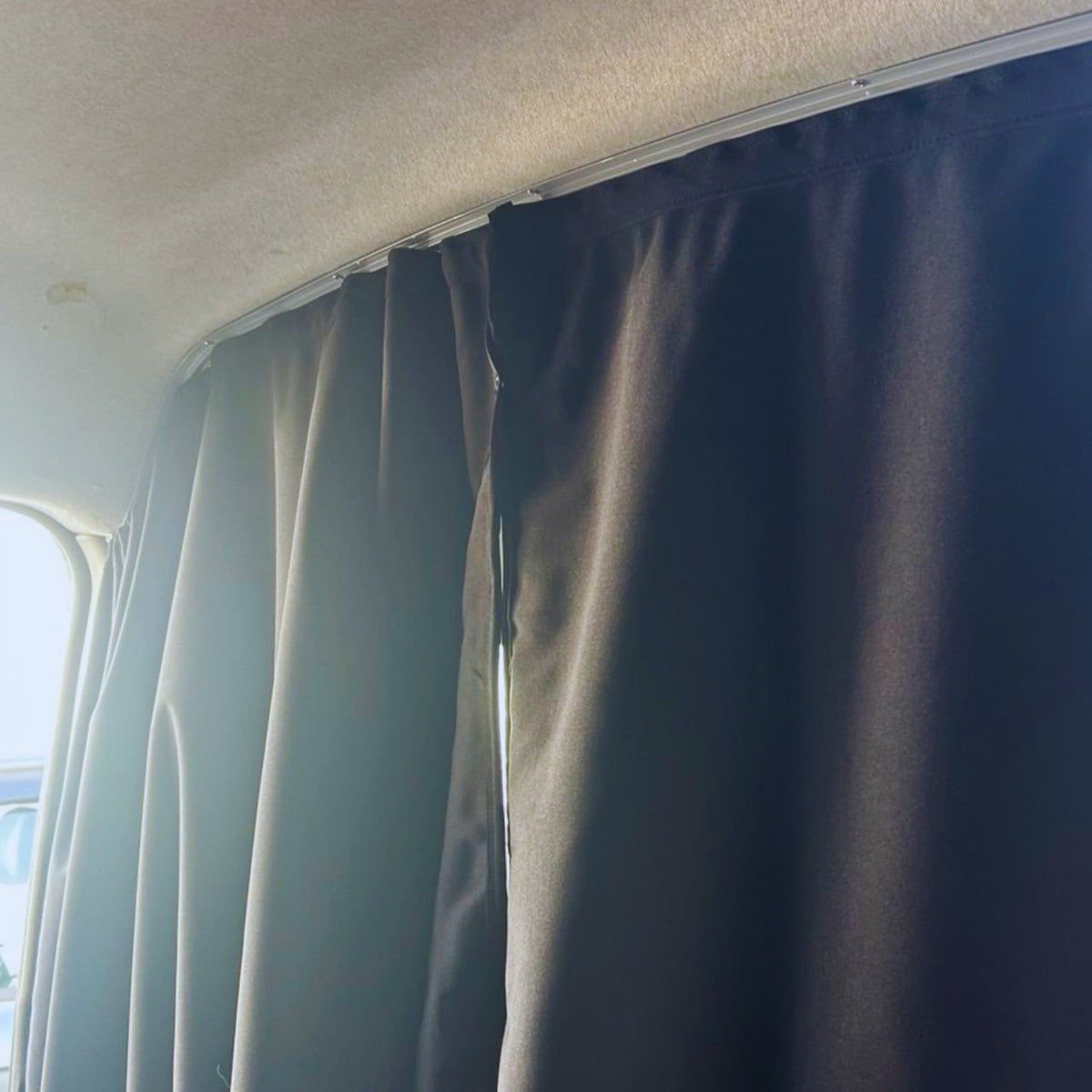 For Mazda Bongo Cab Divider Curtain Kit with Rail Premium Quality - Van-X