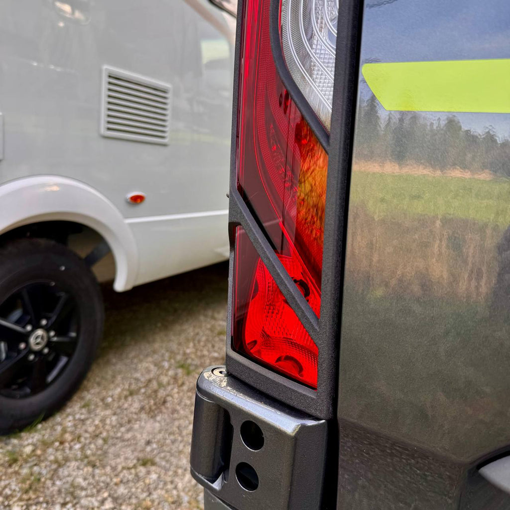 For Mercedes Sprinter 907 Rear Light Guards | Tail Light Protectors | Van-X