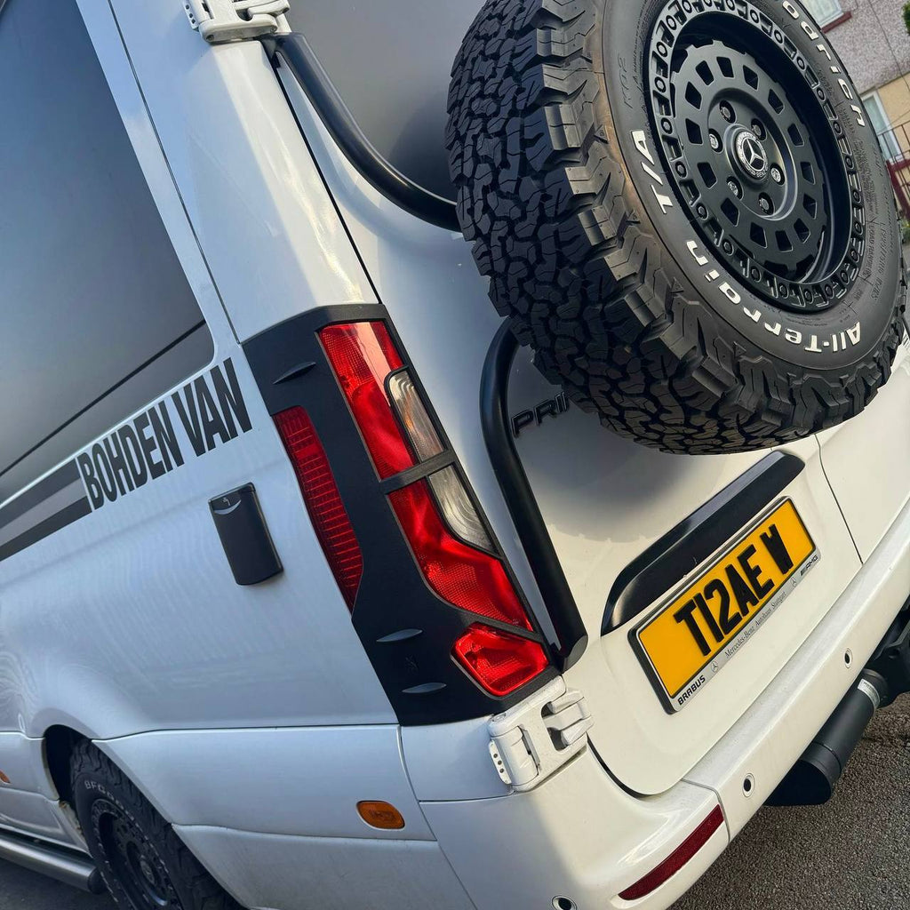 For Mercedes Sprinter 907 Rear Light Guards | Tail Light Protectors | Van-X