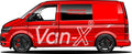 For Vauxhall New Vivaro Blackout Camper Curtains Black/Burgundy - Create Your Own Bundle | Van-X
