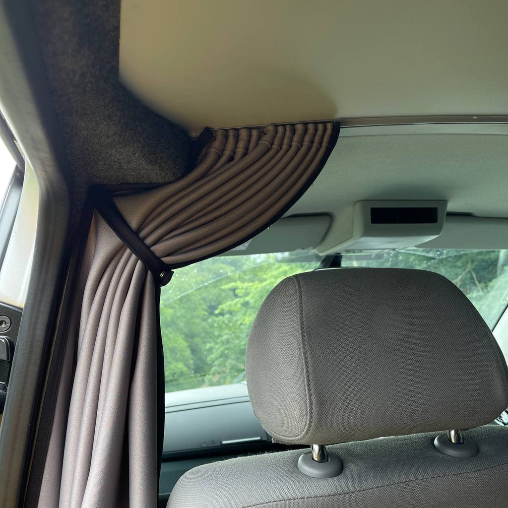 For Mazda Bongo Cab Divider Curtain Kit with Rail Premium Quality - Van-X