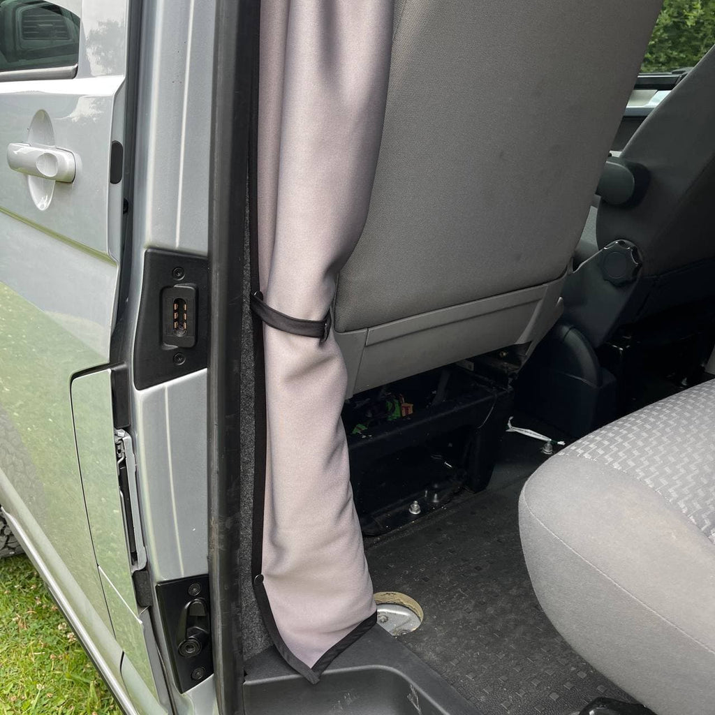 For Citroen Dispatch Cab Divider Curtain Kit with Rail Premium Quality - Van-X