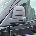For Mercedes Sprinter Dodge 907 Wing Mirror Cap Covers Without Indicator – Hammerite Ultimate Matte Black (Set of 2) |Van-X