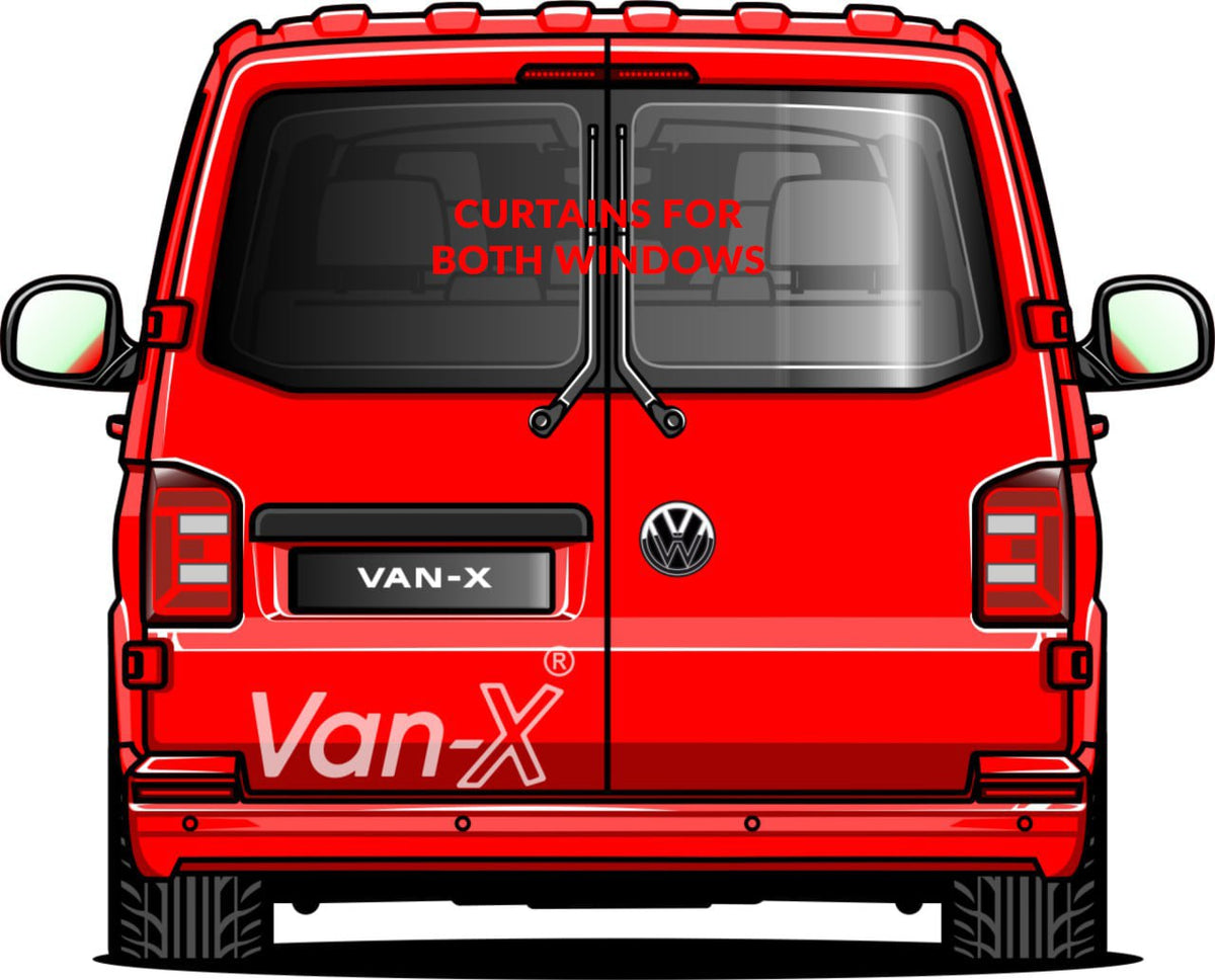 For Citroën Dispatch Blackout Camper Curtains Black/Blue - Create Your Own Bundle | Van-X