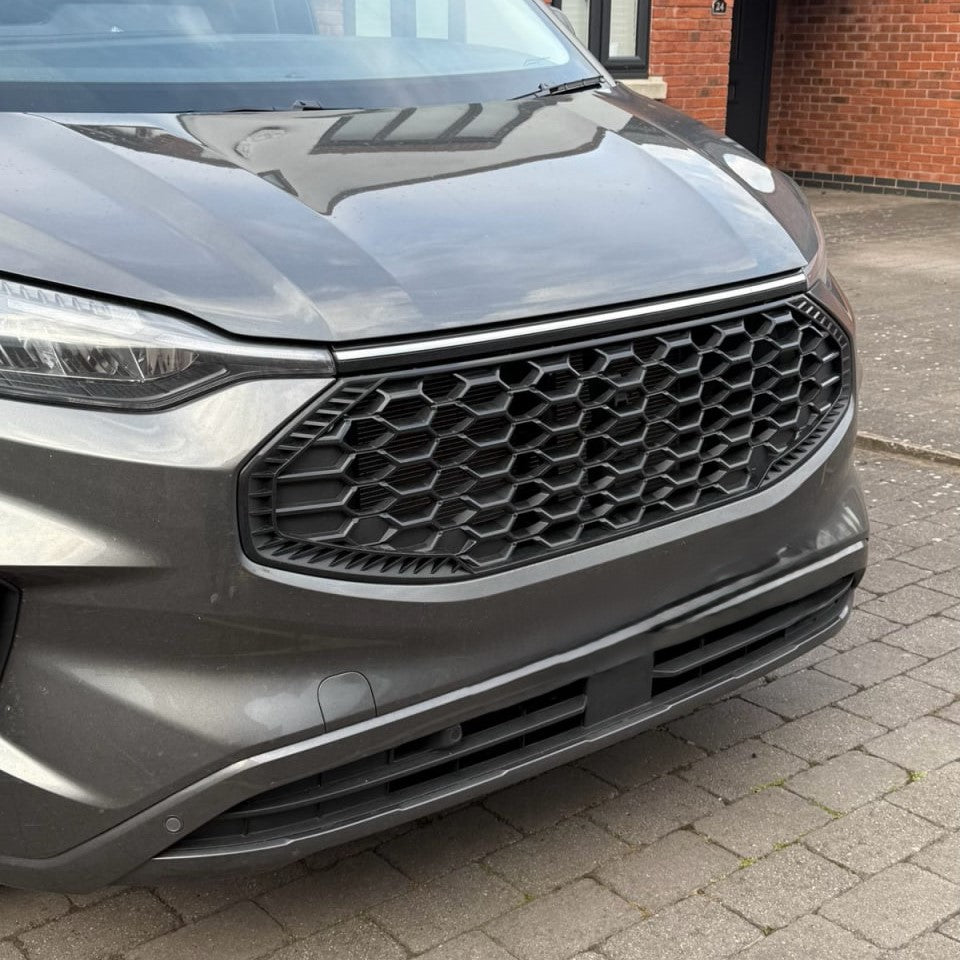 For Ford Transit Custom 2024+ Front Grille | Gloss Black Grille Upgrade | Van-X