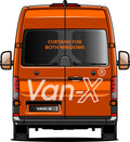 For MAN TGE / NEW Crafter Blackout Camper Curtains Black/Grey - Create Your Own Bundle | Van-X