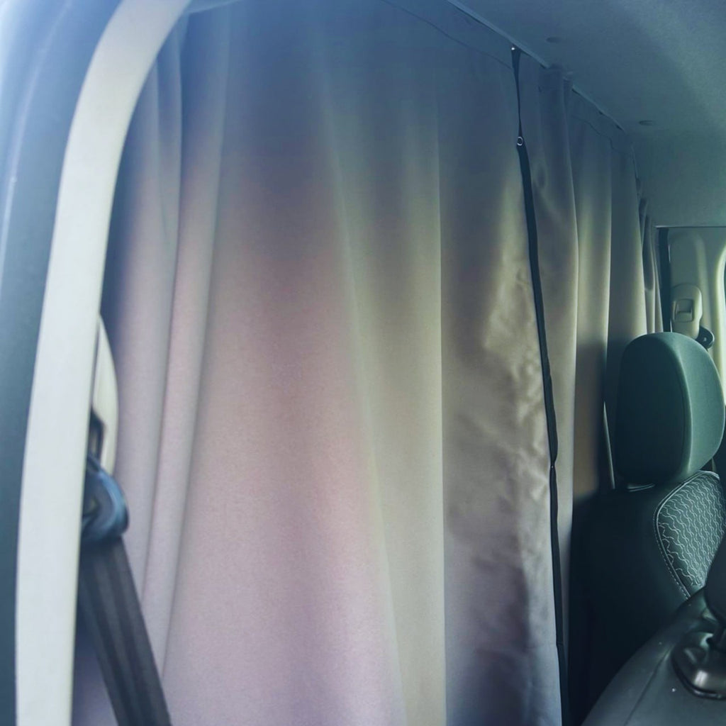 For Citroen Dispatch Cab Divider Curtain Kit with Rail Premium Quality - Van-X