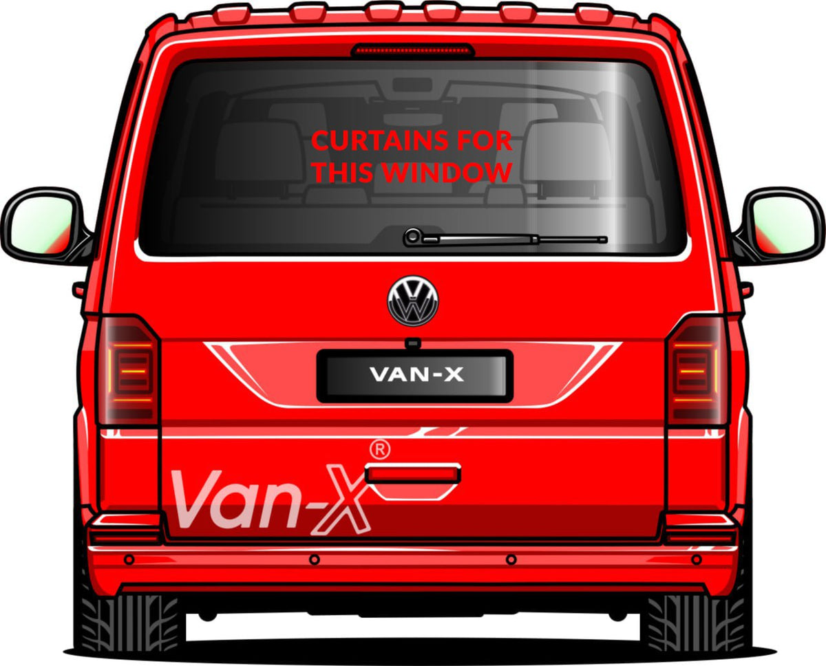For Citroën Dispatch Blackout Camper Curtains Black/Blue - Create Your Own Bundle | Van-X