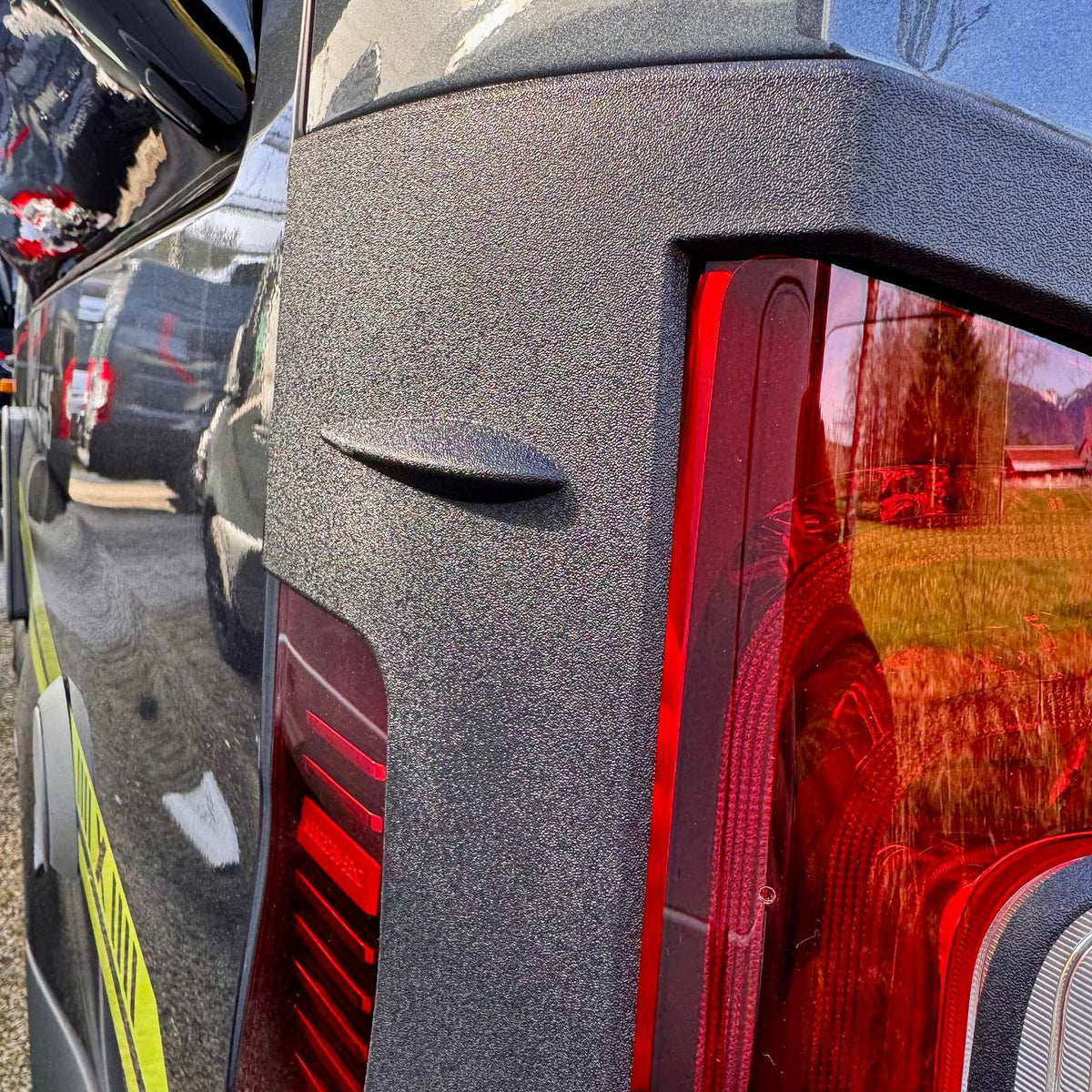 For Mercedes Sprinter 907 Rear Light Guards | Tail Light Protectors | Van-X
