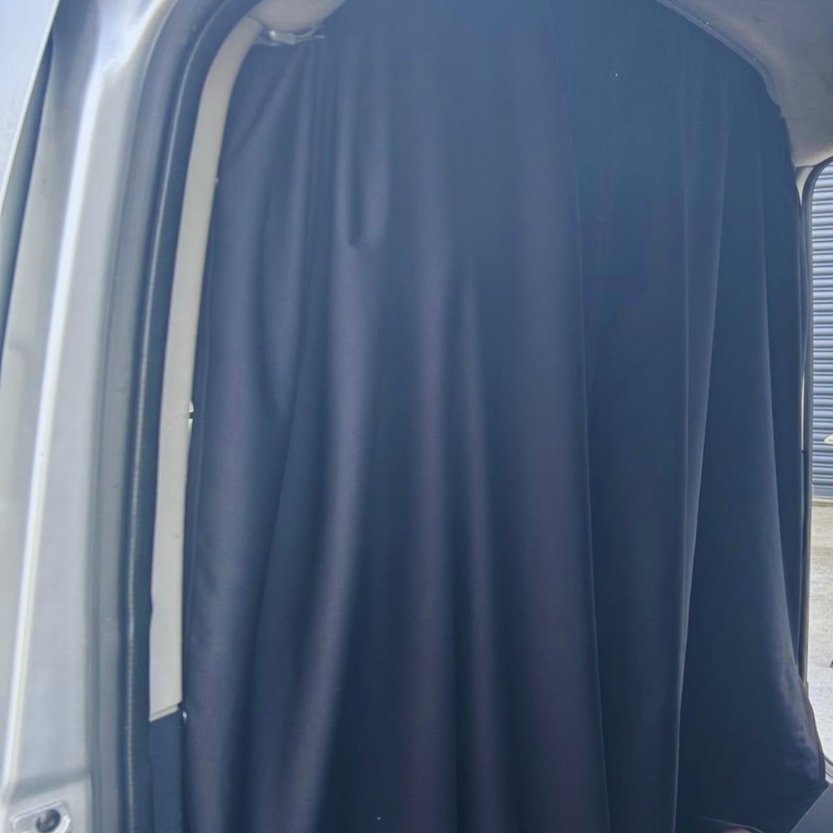 For VW Caddy Cab Divider Curtain Kit with Rail Premium Quality - Van-X