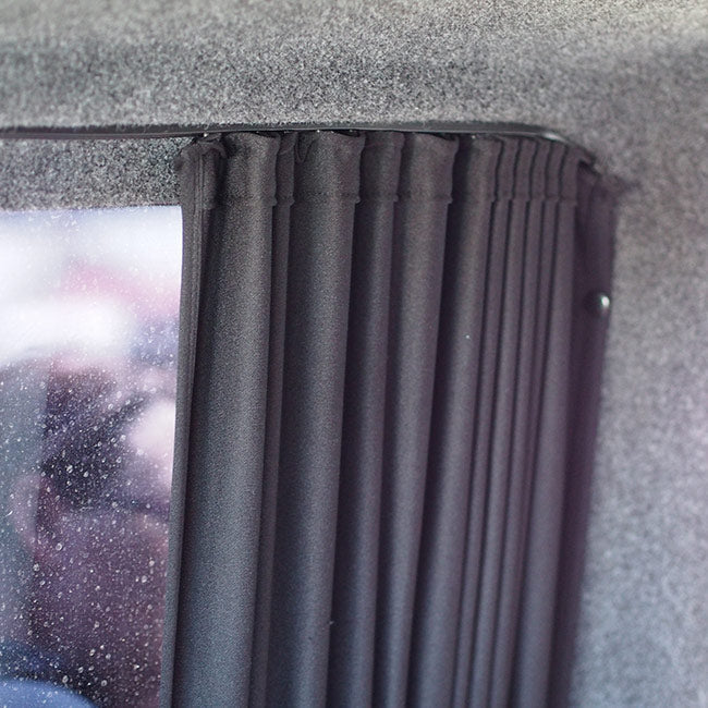 For VW T5 Transporter Window Curtains Eco-Line Black – Campervan Privacy Curtains | Van-X