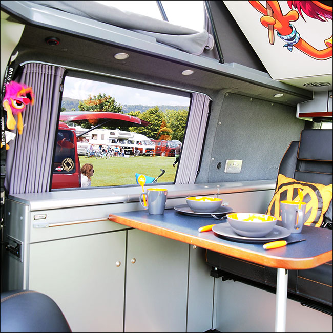 For Renault Trafic Blackout Camper Curtains Black/Grey - Create Your Own Bundle | Van-X