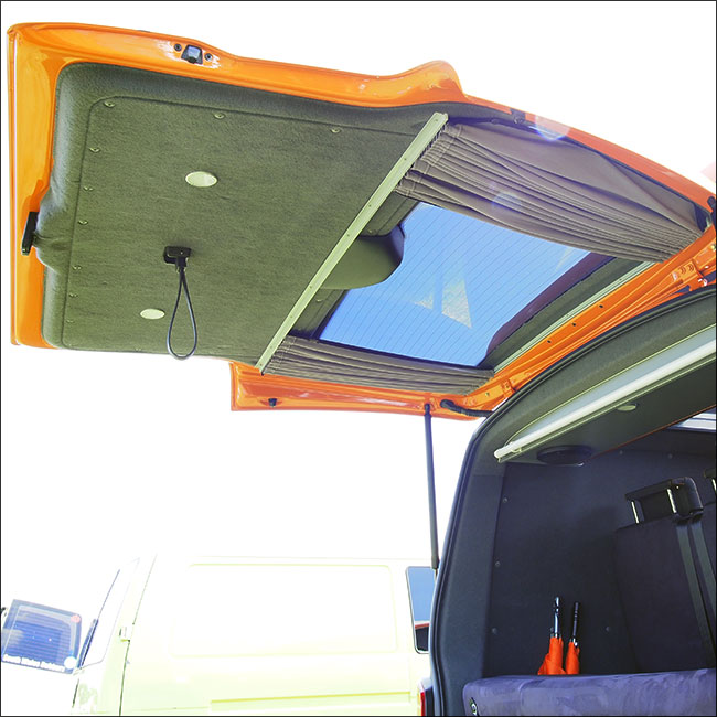 For Renault Trafic Blackout Camper Curtains Black/Grey - Create Your Own Bundle | Van-X