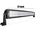 Curved LED Light Bar Combo Beam Offroad Work Light 4x4 SUV ATV MICTUNING