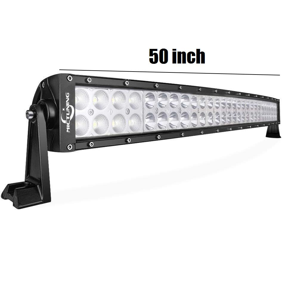 Curved LED Light Bar Combo Beam Offroad Work Light 4x4 SUV ATV MICTUNING