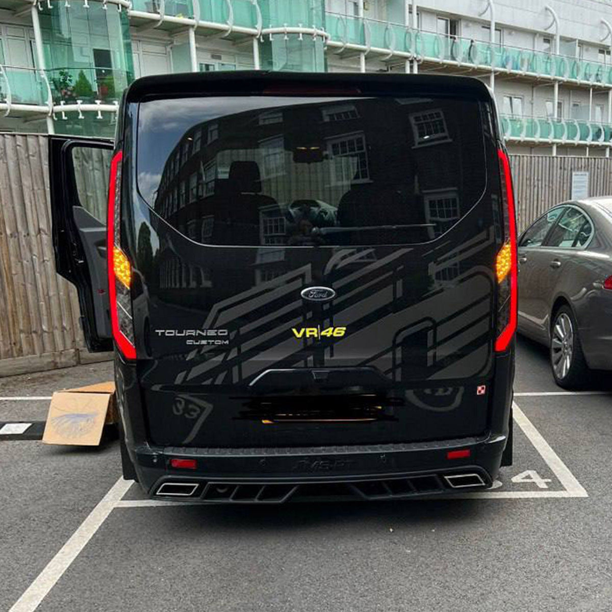 For Ford Transit Custom MK2 LED Rear Tail Lights – Smoked Lenses & Sequential Indicators | Van-X