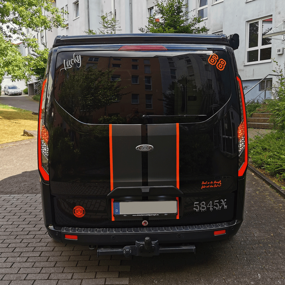 For Ford Transit Custom MK2 LED Rear Tail Lights – Smoked Lenses & Sequential Indicators | Van-X