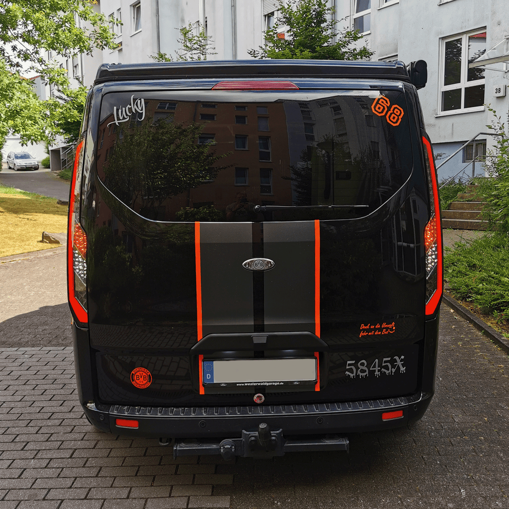 For Ford Transit Custom MK1 LED Rear Tail Lights – Smoked Lenses & Sequential Indicators | Van-X