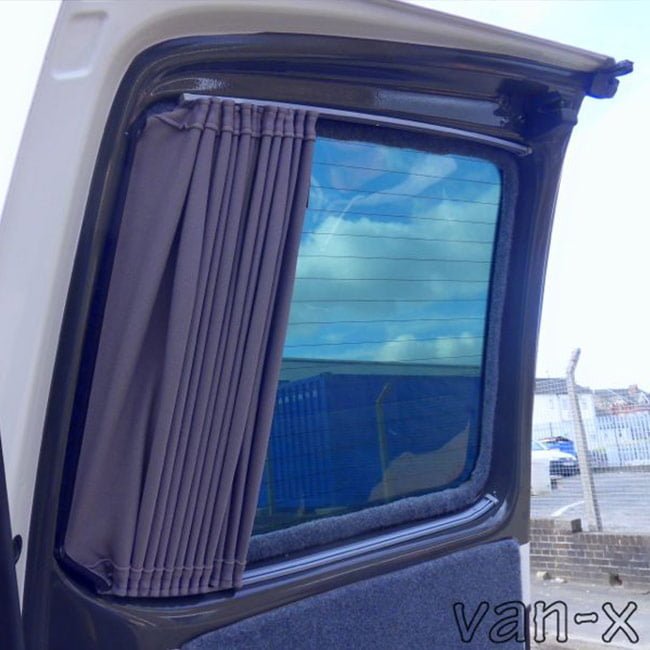 For Renault Trafic Blackout Camper Curtains Black/Grey - Create Your Own Bundle | Van-X