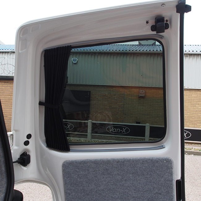 For Ford Transit MK7 Blackout Camper Curtains Black/Black - Create Your Own Bundle | Van-X