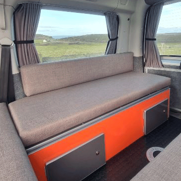 For Peugeot Expert Blackout Camper Curtains Black/Grey - Create Your Own Bundle | Van-X