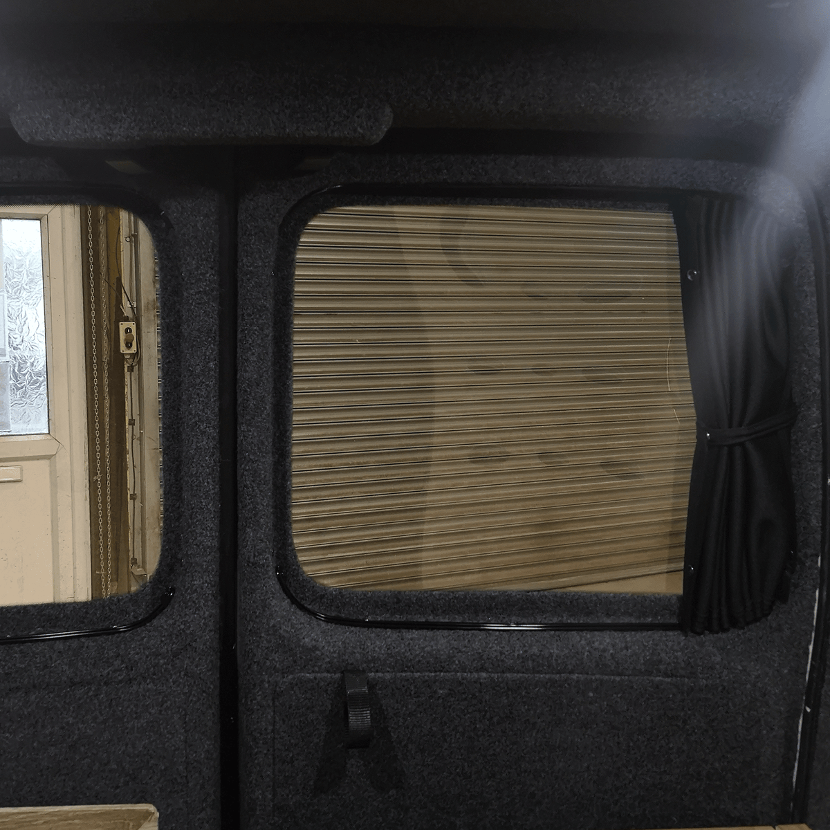 For Toyota Proace Blackout Camper Curtains Black/Black - Create Your Own Bundle | Van-X