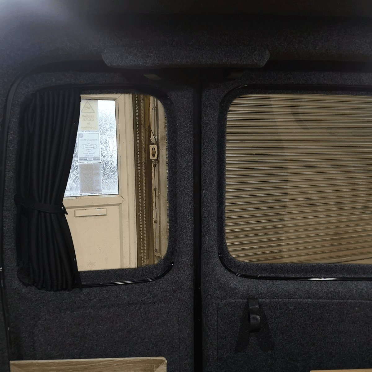 For Citroën Dispatch Blackout Camper Curtains Black/Black - Create Your Own Bundle | Van-X
