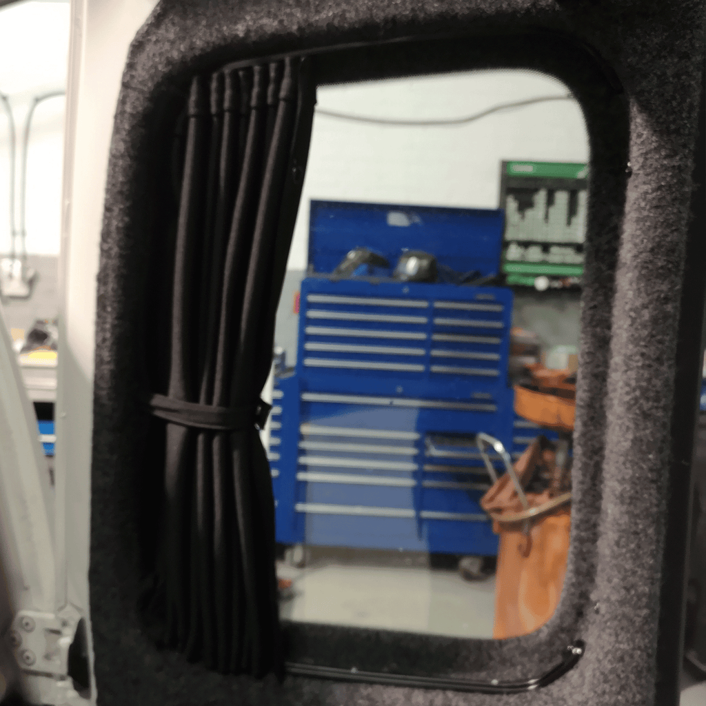 For Citroën Dispatch Blackout Camper Curtains Black/Black - Create Your Own Bundle | Van-X