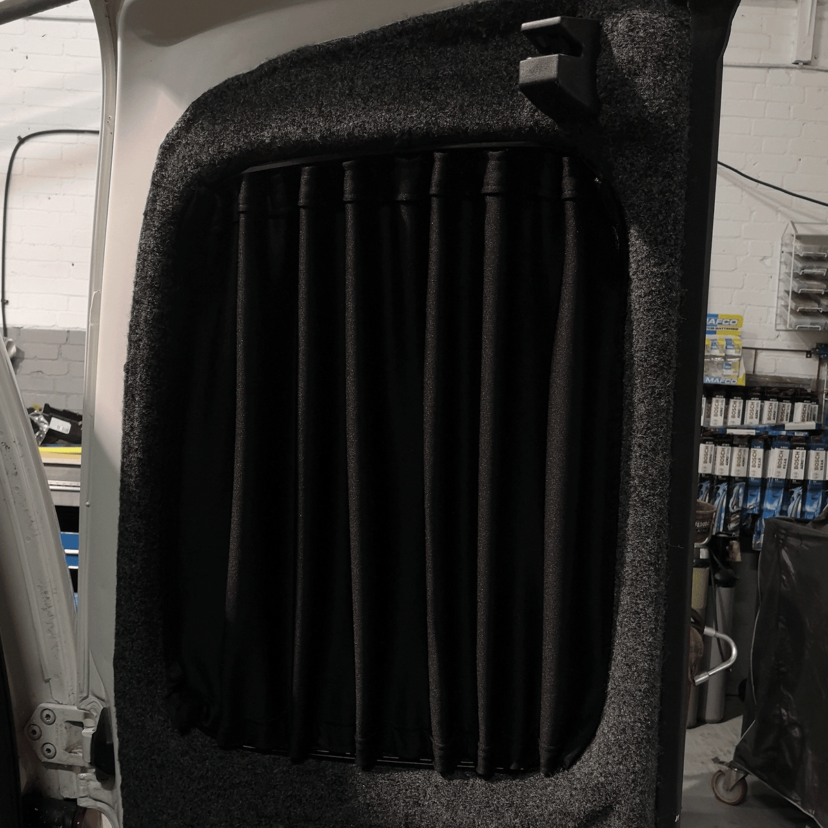 For Citroën Dispatch Blackout Camper Curtains Black/Black - Create Your Own Bundle | Van-X