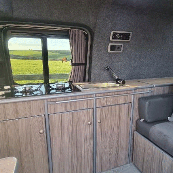 For Fiat Scudo Blackout Camper Curtains Black/Grey - Create Your Own Bundle | Van-X