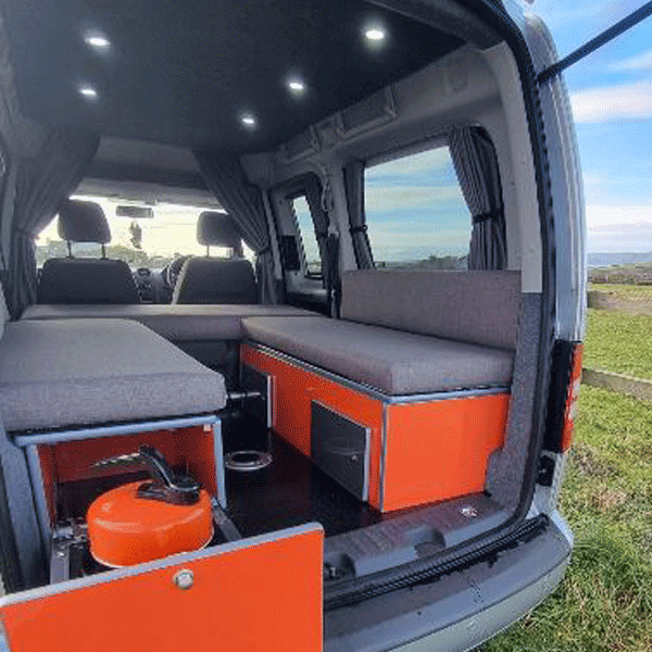 For Peugeot Expert Blackout Camper Curtains Black/Grey - Create Your Own Bundle | Van-X